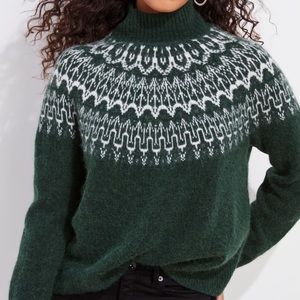 Vineyard Vines Alpine Fair Isle Mock Sweater